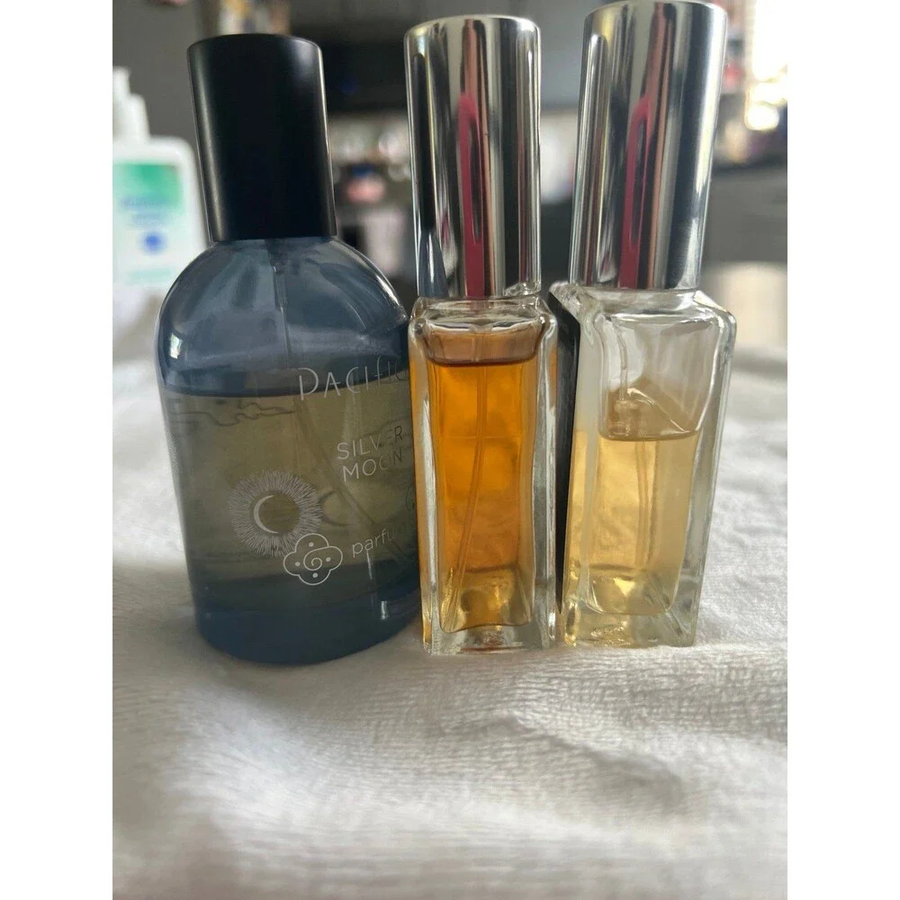 3 perfumes Pacifica/silver moon, ALT vanilla creme brûlée & strawberry shortcake